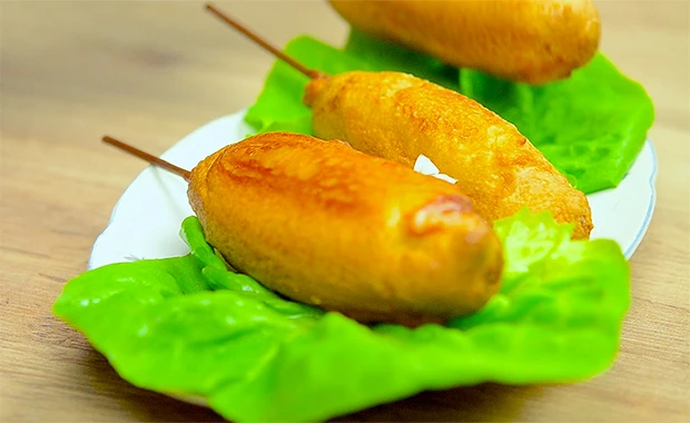 Käse Corn Dogs