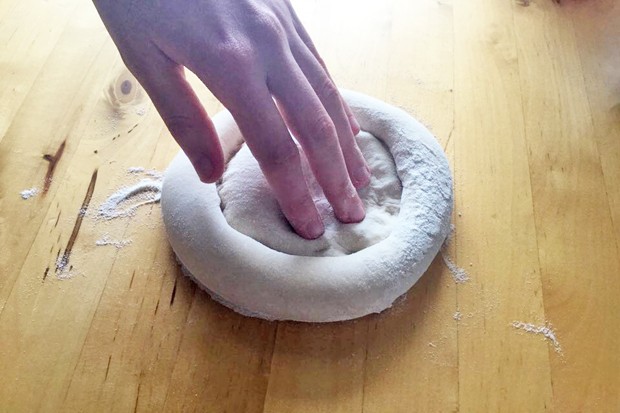 Neapolitanischer Pizzateig