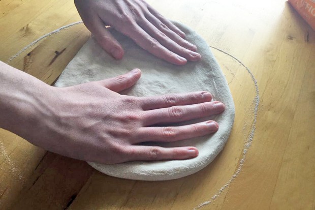 Neapolitanischer Pizzateig
