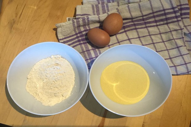 Nudelteig mit Hartweizengrieß