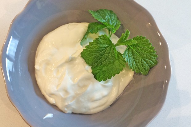 Topfen-Obers-Creme