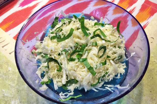 Chinakohl-Bärlauchsalat