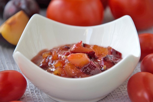 Zwetschken-Paradeiser-Marmelade