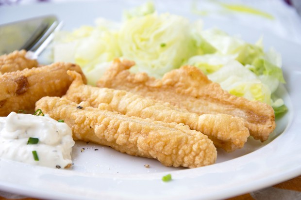 Gebackenen Spargel