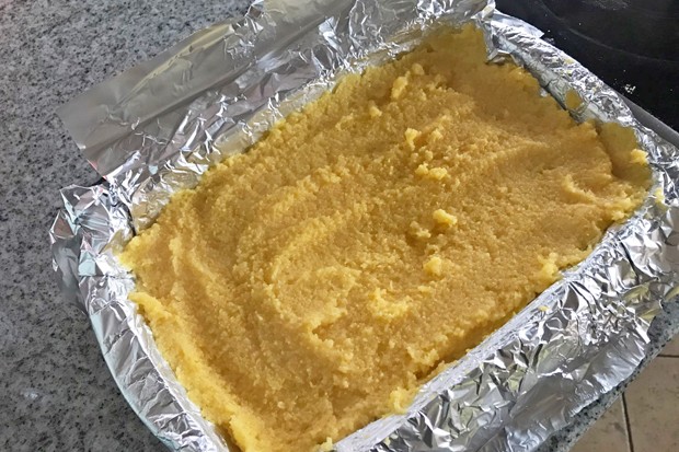 Gemüse Polenta Spiesse