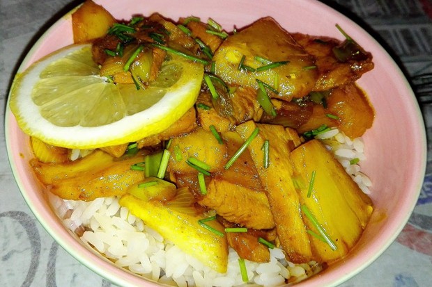 Curry - Ananas Hühnchen