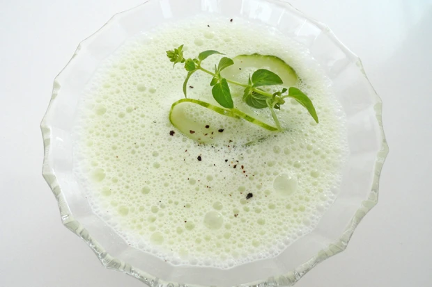 Kalte Gurkensuppe