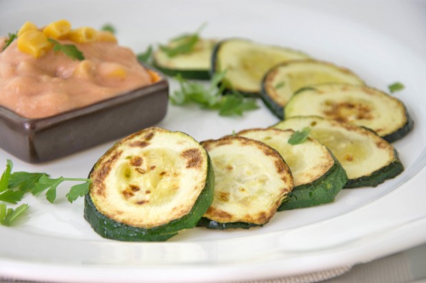 Gebratene Zucchinischeiben