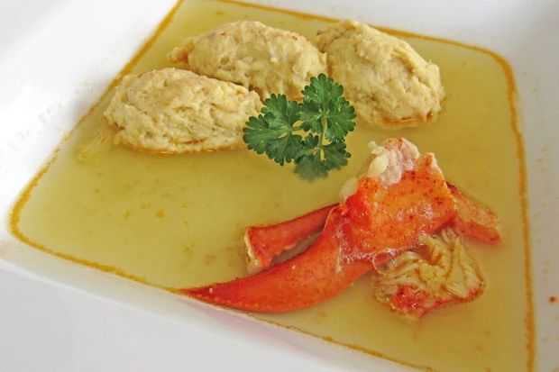 Fischfarcenockerl