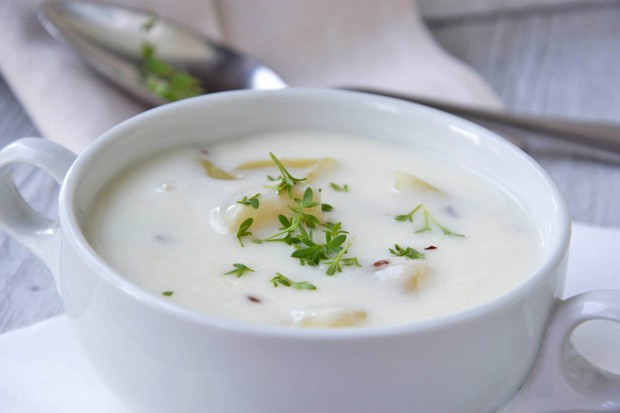 Sauerrahm-Kartoffelsuppe