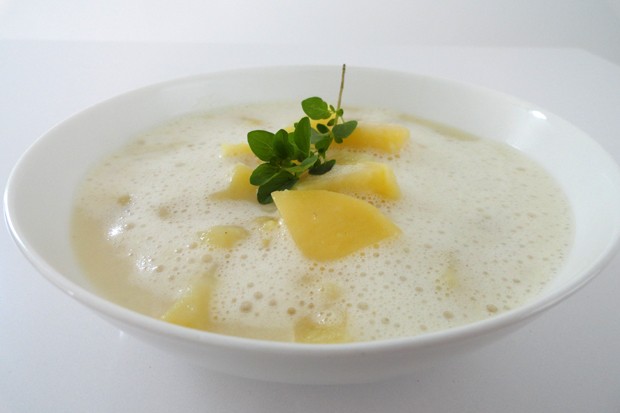 Sauerrahm-Kartoffelsuppe