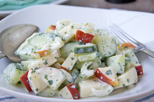 Gurke-Apfel-Salat