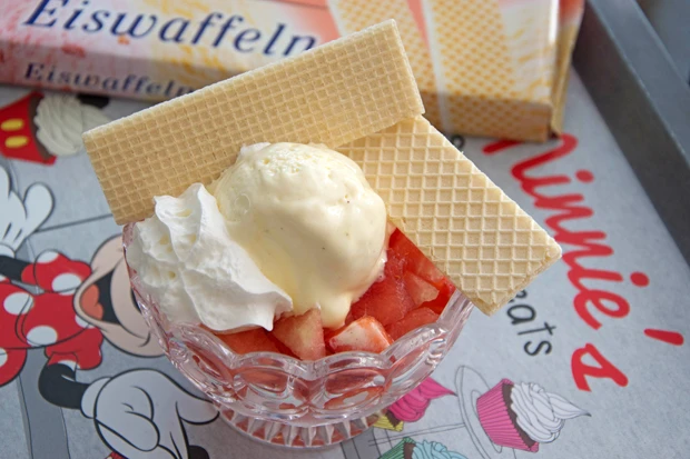 Rote Fr&uuml;chte Vanillebecher