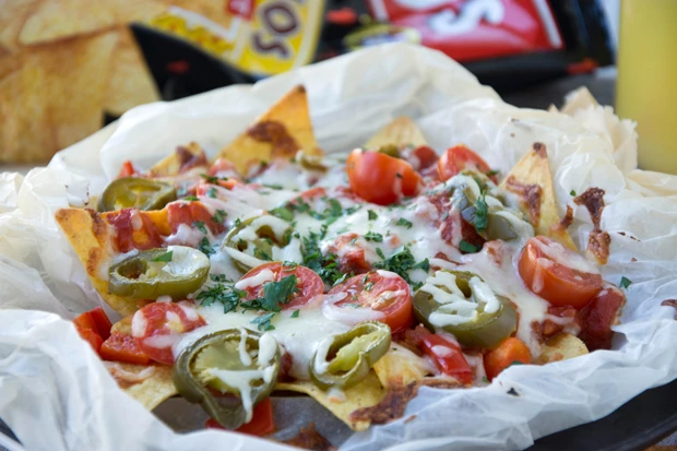 Tortilla Chips überbacken