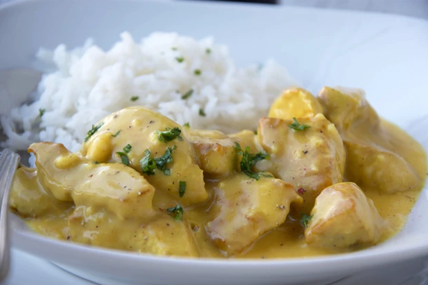 Curry-Geschnetzeltes