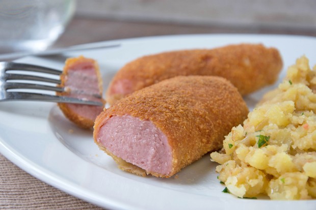 Panierte Knacker - Rezept