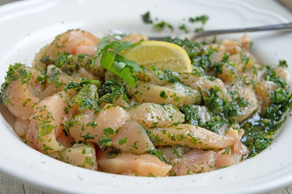 Knoblauch-Kr&auml;uter-Zitrone-Marinade