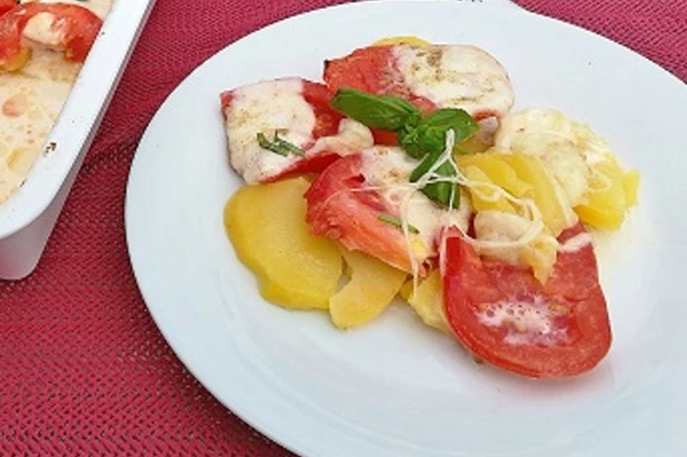Überbackene Tomaten