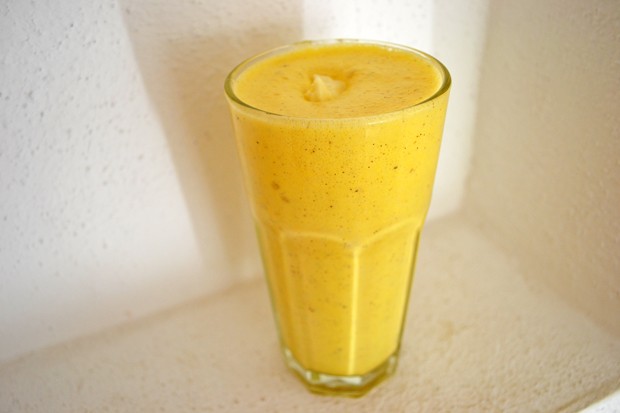 Bourbon Vanille Eis im Glas