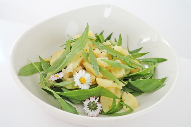 Kartoffelsalat mit Bärlauch
