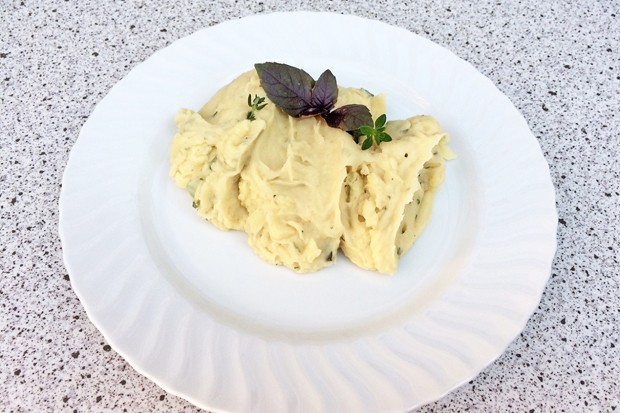 Kartoffelpüree mit Kräuter
