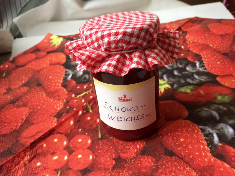 Schoko-Weichsel Marmelade