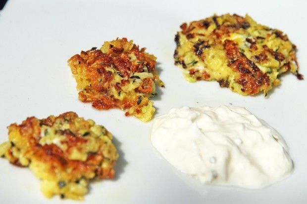 Zucchini - Feta - Puffer
