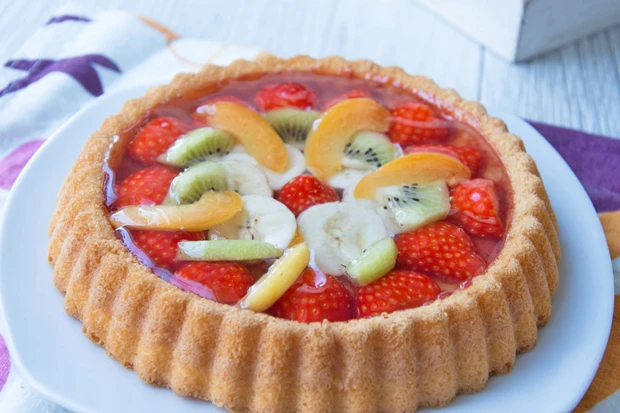 Obstkuchen ohne Backen