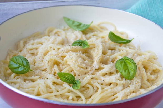 Parmesan-Spaghetti