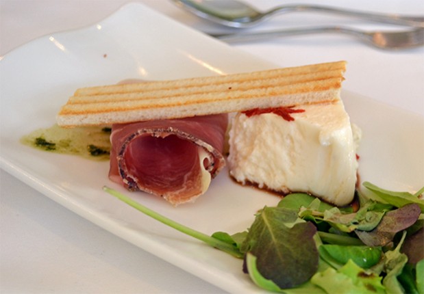 Weisses Tomatenmousse