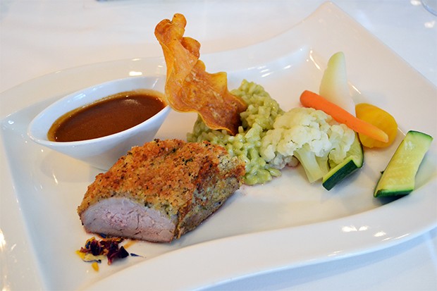 Schweinsfilet in der Haselnusskruste