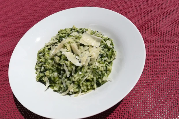 Risotto mit Spinat