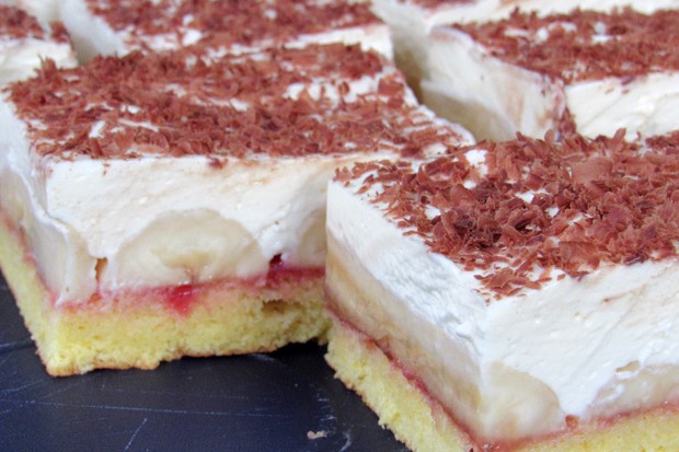 Bananenschnitten mit Mascarpone