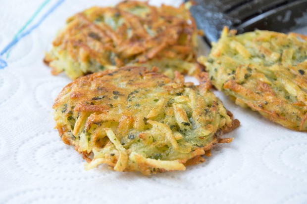 Rösti mit Petersilie