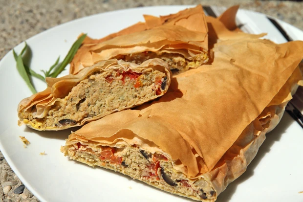 H&uuml;hnchenstrudel Provence