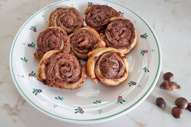 Nutella-Schnecken