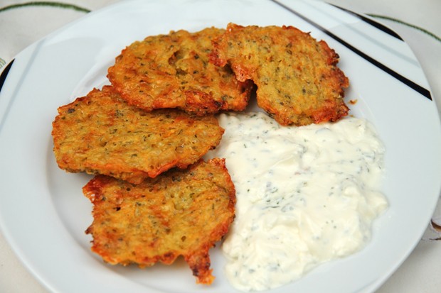 Karottentaler aus dem Backofen