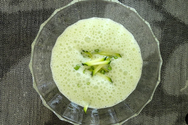 Kalte Zucchini - Buttermilch - Suppe