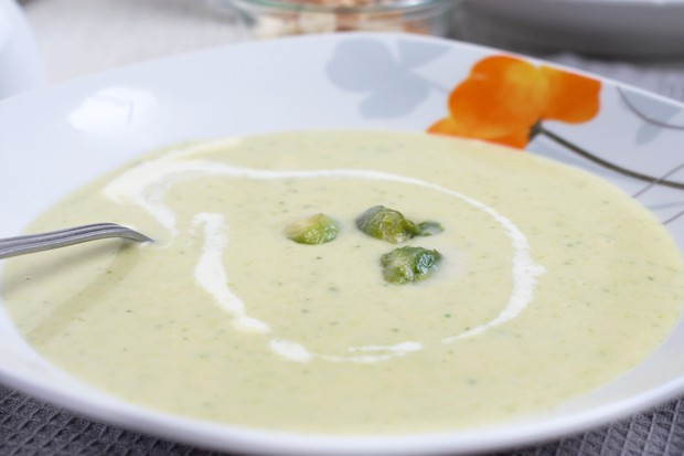 Kohlsprossen-Suppe