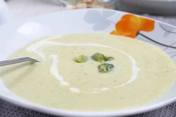 Kohlsprossen-Suppe