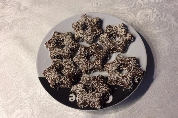 Schokokekse mit Kokos