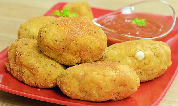 Hühnchen-Käse-Nuggets