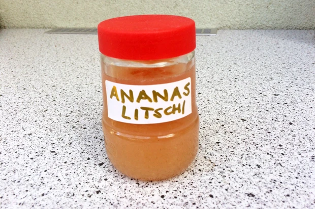 Ananas-Litschi-Marmelade