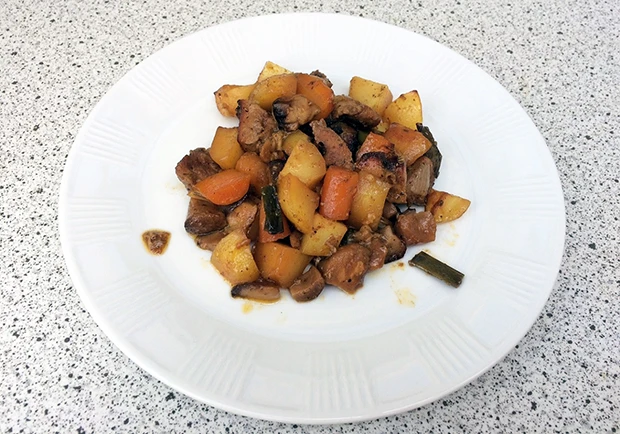Bunte Putenpfanne