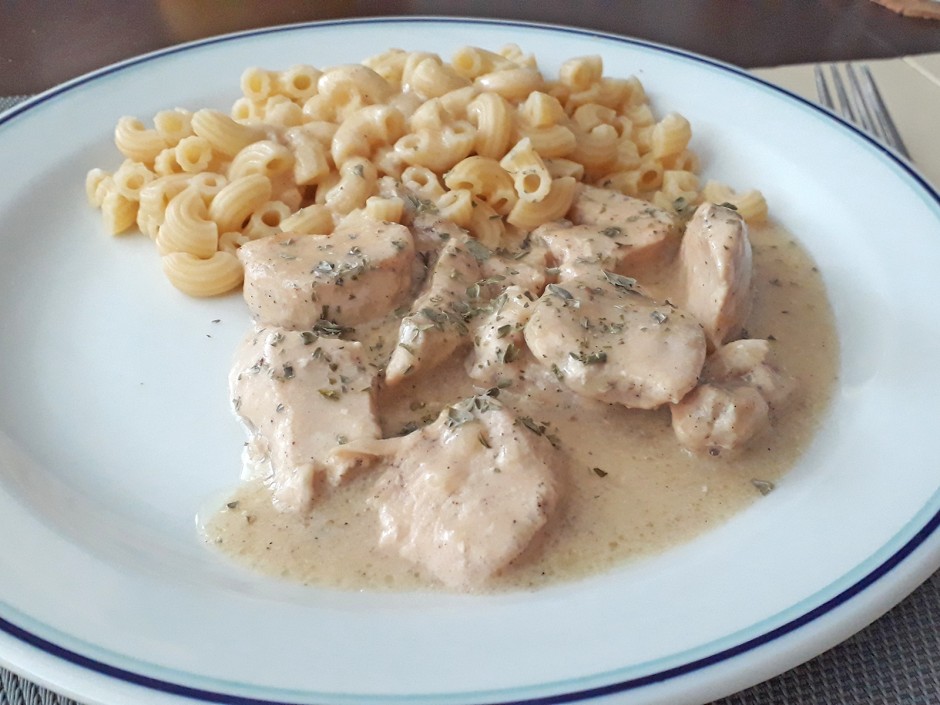 Schnelles Rahmhühnchen