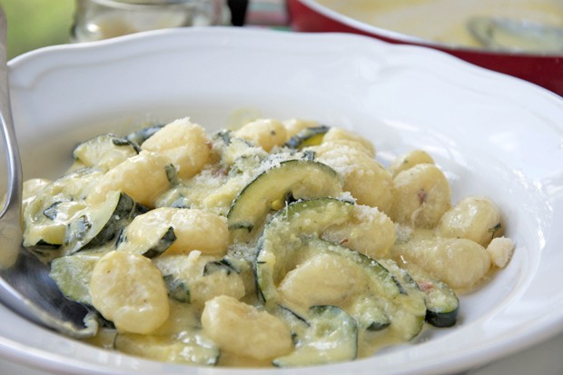 Zucchini - Obers - Gnocchi
