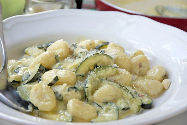Zucchini - Obers - Gnocchi