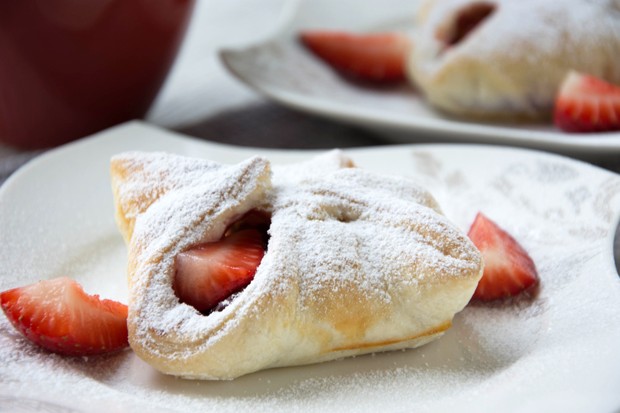 Erdbeertaschen