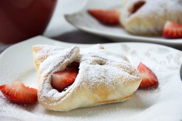 Erdbeertaschen