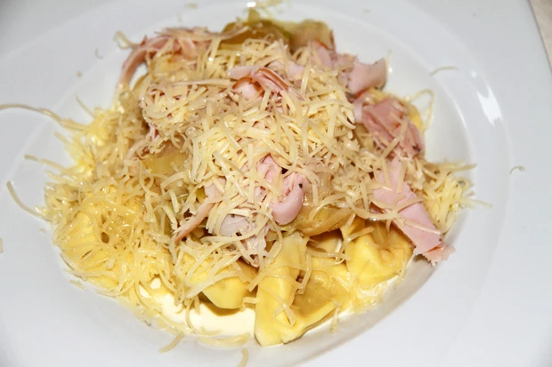 Pasta mit frischer Lauch - Sauce
